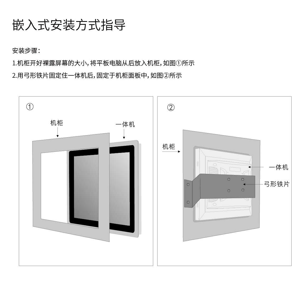 嵌入式装置指导-嵌入式平板显示器-嵌入式显示器-嵌入式触摸显示器